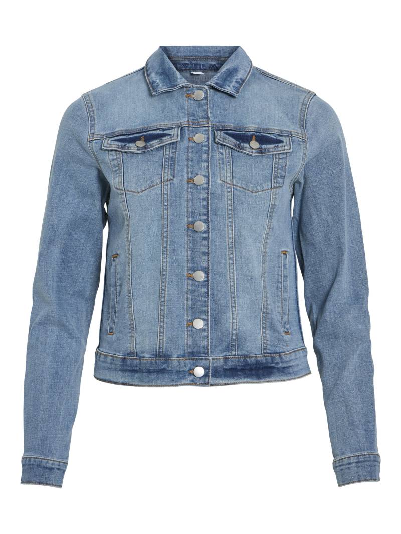 VILA - VISHOW NEW L/S DENIM JACKET - NOOS light blue denim - Gr. - S von VILA