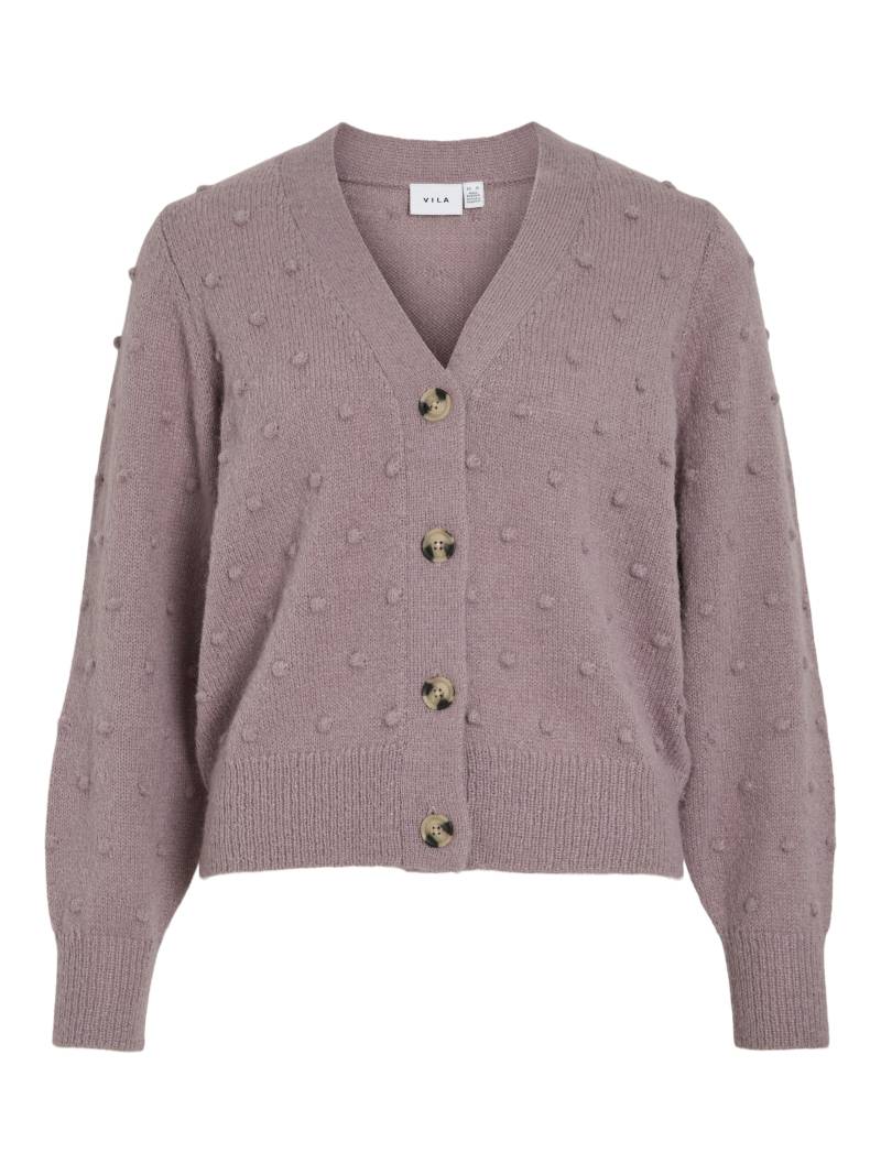 VILA - VITULI V-NECK L/S KNIT CARDIGAN/SU/PB/1 - Gr. - S von VILA