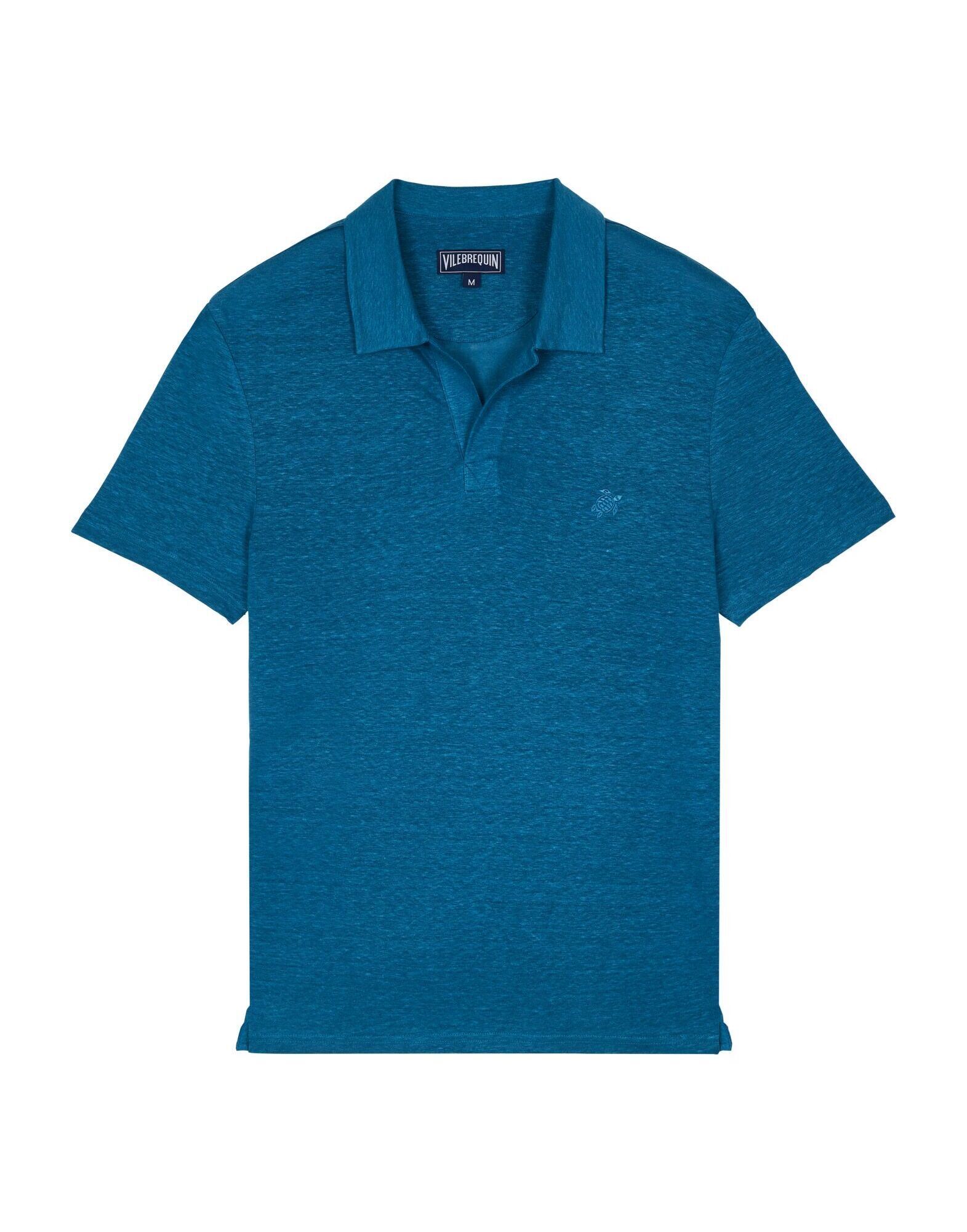 VILEBREQUIN Poloshirt Herren Taubenblau von VILEBREQUIN