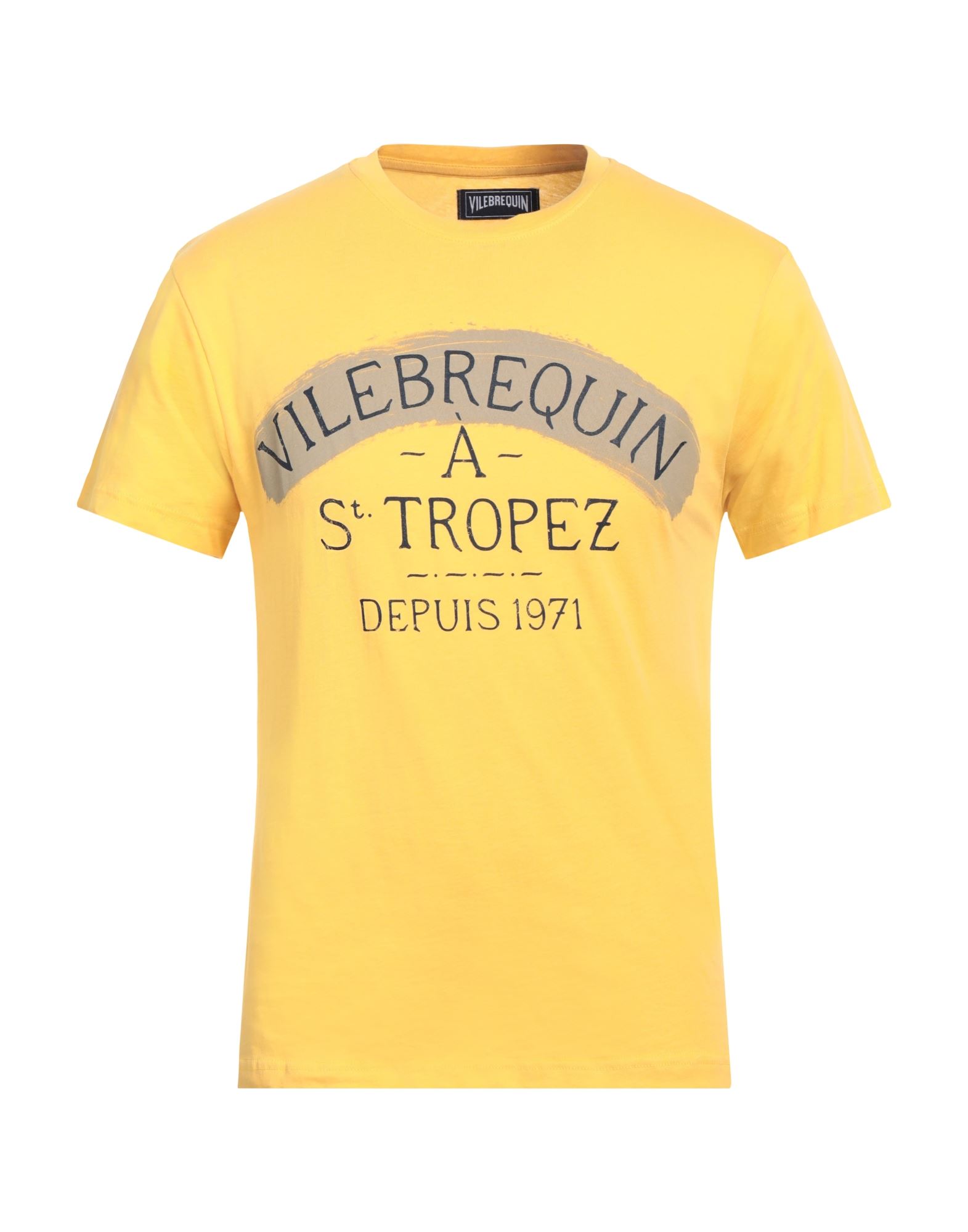 VILEBREQUIN T-shirts Herren Gelb von VILEBREQUIN