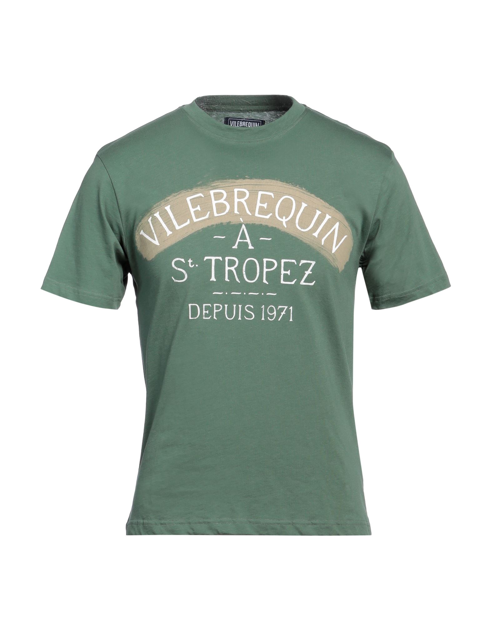 VILEBREQUIN T-shirts Herren Militärgrün von VILEBREQUIN