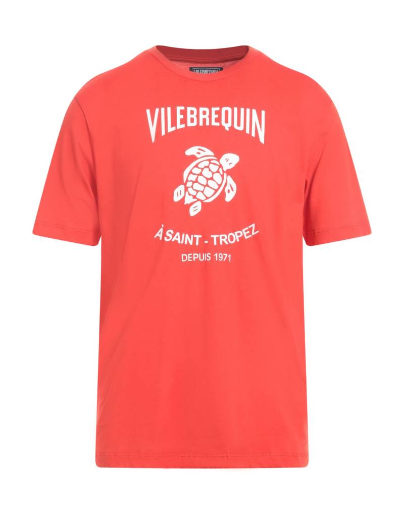 VILEBREQUIN T-shirts Herren Rot von VILEBREQUIN