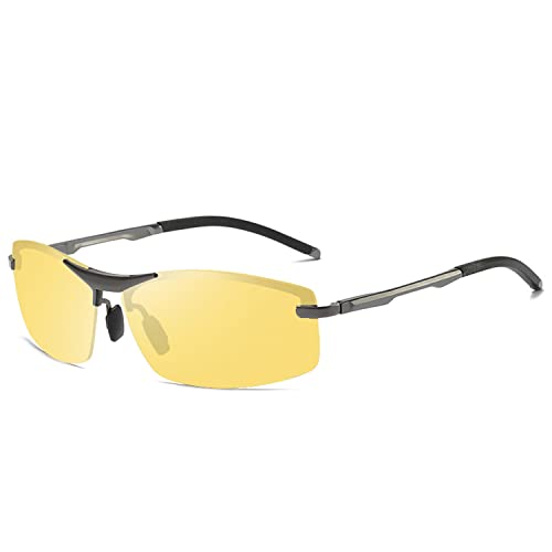 VILISUN Polarisierte Fahrradbrillen Sonnenbrille Photochromatisch für Damen und Herren UV400 Schutz für Sport Radfahren Golf von VILISUN