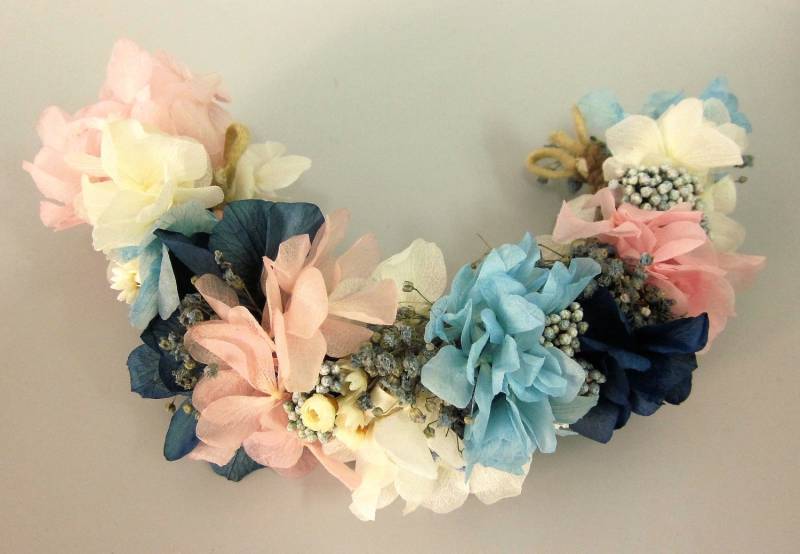 Mittel Blumenkranz | Hinterkopf Mittel Blumenkranz | Hinterkopf von VILLAFLORITAenEtsy