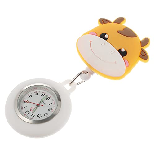 VILLCASE 1stück Cartoon Krankenschwesteruhr Mit Haken Retractable Pocket Watch Für Pflegekräfte Langlebig Und Praktische Aufbewahrung Für Alltag von VILLCASE