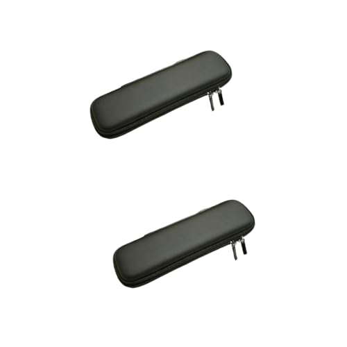 VILLCASE 2St Etui für Stifthalter stiftebox Kinder stifteetui Kinder Stift etuie stifte Halterung Pencil Holder Stift Halterung stifteschale stifttaschenlampe Federmäppchen für Kinder Black von VILLCASE