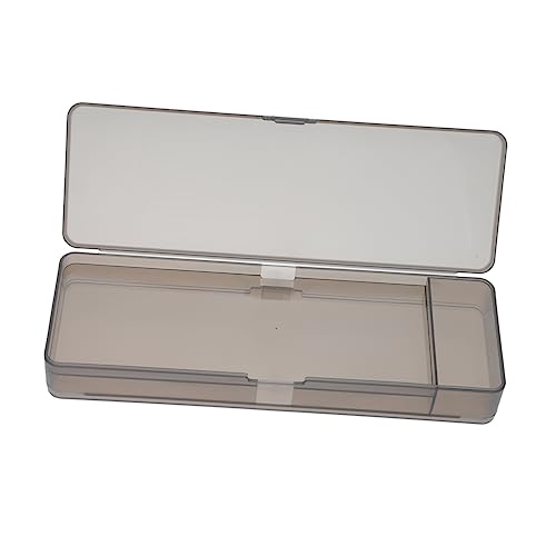 VILLCASE 2stücke Aufbewahrungsbox Für Schreibwaren Aus Kunststoff Langlebig Und Robust Für Manikürestift Und Make-up-Pinsel Kompakt Und Tragbar Mit Zuverlässigem Deckeldesign von VILLCASE