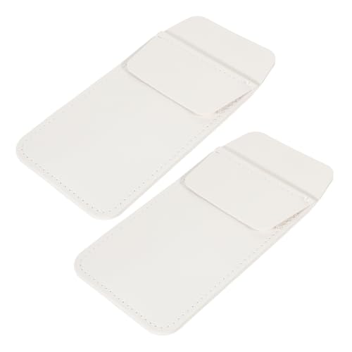 VILLCASE 2stücke Pu Leder Stiftetui Für Ärzte Und Pflegekräfte Tragbare Stiftschutzhülle Mit Großem Stauraum Multifunktional Und Praktisch Für Täglichen Einsatz von VILLCASE