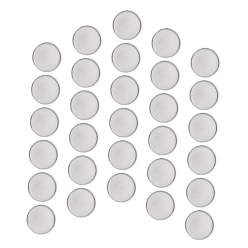 VILLCASE 30stücke Edelstahl Broschen Mit Sicherheitsverschluss Runde Anstecknadeln Mit Tablettbodendesign Für Kleidungszubehör Und Dekorationen von VILLCASE