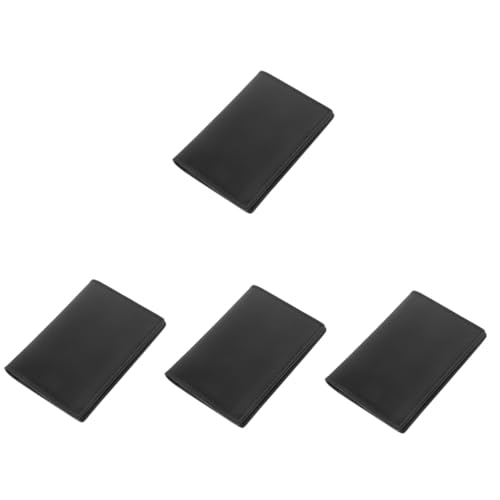 VILLCASE 4stücke Business Card Holder Bag Für Minimalistisches Design Echtem Praktische Kartenaufbewahrung Für Geschäftsleute Leicht Und Tragbar von VILLCASE