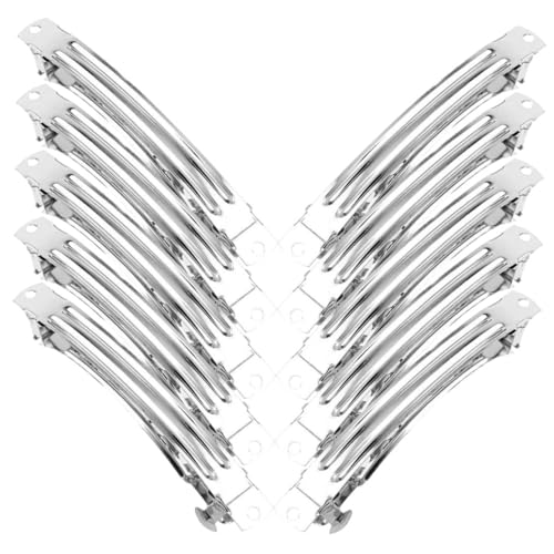 VILLCASE 50 Stück Haarklammern Damen Metallfeder Clips Diy Haaraccessoires Friseur Zubehör für Haarstyling Bastelprojekte Haarschleifen und Frisuren VILLCASE 50 Stück Haarklammern Damen Metallfeder Clips Diy Haaraccessoires Friseur Zubehör für Haarstyling Bastelprojekte Haarschleifen und Frisuren von VILLCASE
