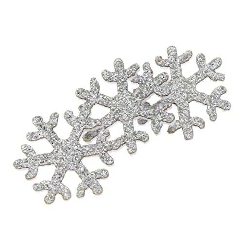 VILLCASE 50stücke Diy Schneeflocken Pailletten Kreative Haarschmuck-accessoires Für Mädchen Handyhüllen Und Bastelprojekte Glitzernde Für Designs von VILLCASE