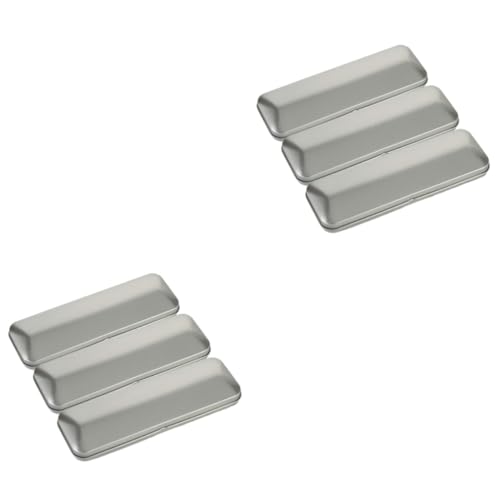 VILLCASE 2 Sets Verschleißfestes Federmäppchen für Jungen und Mädchen Tragbare Bleistiftbox Aus Weißblech Stifte-Organizer 3 Stück von VILLCASE