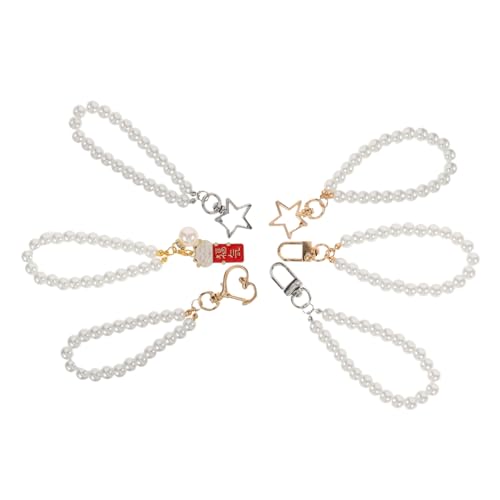 VILLCASE 6 Stück Eleganter Schlüsselanhänger Stilvolles Lanyard für Handys und Taschen Modisches Zubehör für Damen und Täglichen Gebrauch von VILLCASE