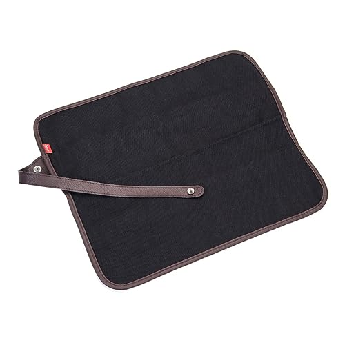 VILLCASE 72löcher Canvas-federmäppchen Roll-up-federmäppchen Mit Löchern Bleistiftrolle Bleistifthalter Organizer Für Stifte Aufbewahrungstasche Für Schreibwaren Praktisches von VILLCASE