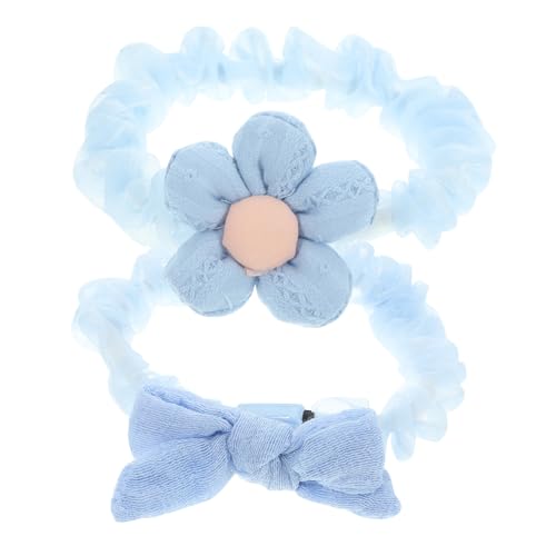 VILLCASE 8 Stk Haarschmuck Haarseile für Kleinkinder Haarschleifen Haarbänder Tiara Haargummis für Kleinkinder Kopfschmuck für Mädchen elastische Pferdeschwanzhalter niedlich Stirnband von VILLCASE