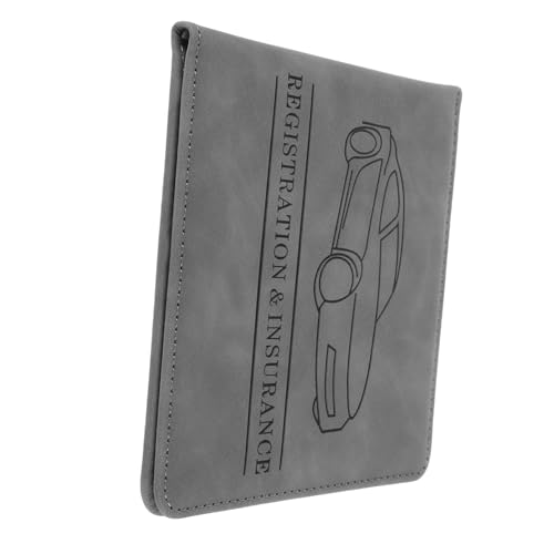 VILLCASE Ausweishalter für Führerschein Kreditkarten-Organizer Brieftasche Autoversicherung Dokumententasche von VILLCASE