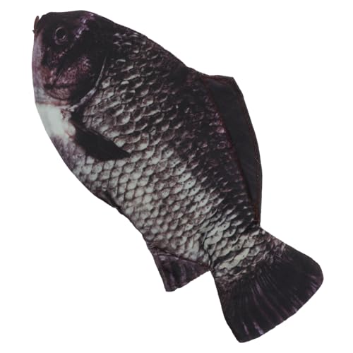 VILLCASE Fischförmiges Federmäppchen mit Reißverschluss Langlebige Stifttasche Leicht und Tragbar Design für Schule und Büro zur Stifteorganisation von VILLCASE