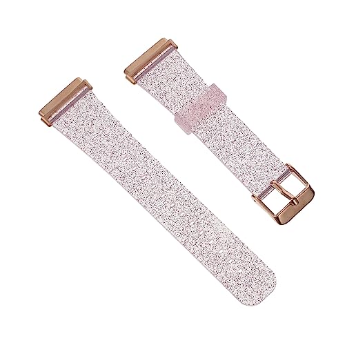 VILLCASE Glitzer Armband für Verstellbares Silikon Ersatzband für Besondere Anlässe Wie Geburtstage oder Hochzeiten Einfach Anpassbar von VILLCASE