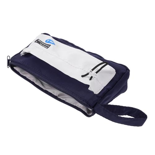 VILLCASE Großes Bleistiftetui Canvas Multifunktionale Reißverschluss Stiftetasche für Schulbedarf Aesthetic Design für Teenager Mädchen von VILLCASE