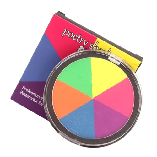 VILLCASE Schachtel Gesichtsfarbe Halloween-make-up-pigment Trocknet Schnell Körperbemalungs-pigment Gesichts-make-up-tool von VILLCASE