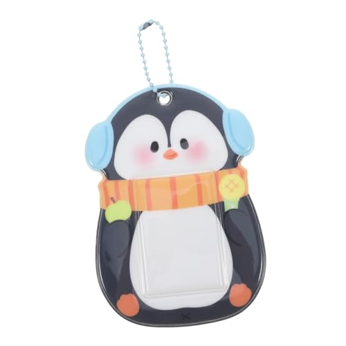 VILLCASE Kartenetui Aus PVC in Cartoon-tierform Süßer Fotokartenhalter für Jungen und Mädchen Studenten Täglicher Karten-schlüsselbund von VILLCASE