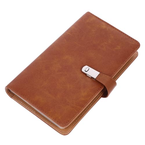 VILLCASE Kartenordner Spielkartensammler Kartenhalter Kartenalbum Pu-einband Kartenhalter Braune Kartenaufbewahrung Organisieren Sie Ihre Karten von VILLCASE