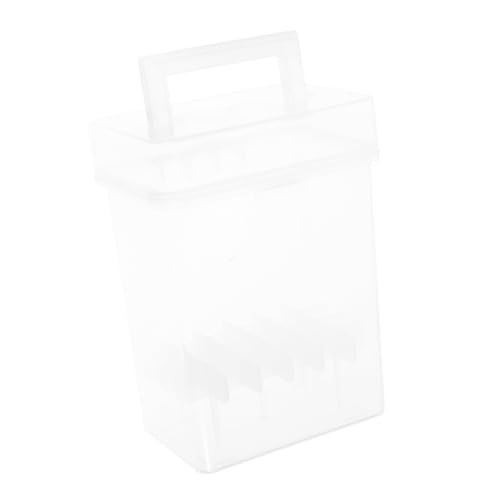 VILLCASE Transparentes Etui Für Skizziermarker Kunststoff-stifthalter-Organizer Mit Griff Durchsichtiges Aufbewahrungsbox Für Marker Stabiler Boden Großes Fassungsvermögen Für von VILLCASE