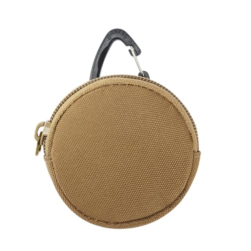 VILLCASE Mini-geldbörse Aus Stoff Münzbeutel-schlüsselanhänger Klein Und Süß Mehrzweck-Tasche Für Schlüssel Ohrhörer Reisen Und Make-up Mit Reißverschluss Und Karabinerhaken von VILLCASE