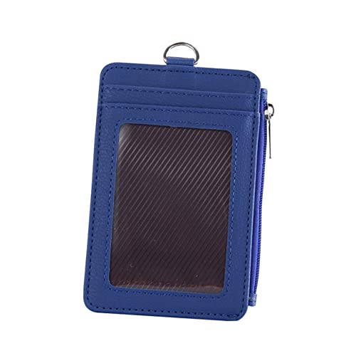 VILLCASE Multifunktionale Pu-Ledertasche Mit Teleskopischem Schnallenverschluss Blau Für Ausweise Und Karten Bietet Schutz Und Schnellen Zugriff Für Schule Arbeit Und Freizeit von VILLCASE