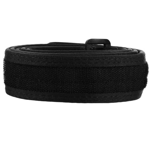 VILLCASE Outdoor Nylon Gürtel Für Herren Damen Strapazierfähiger Innengürtel Klebegürtel Für Wandern Hüftgürtel Mit Adjustierbarer Für Sicheren Sitz von VILLCASE