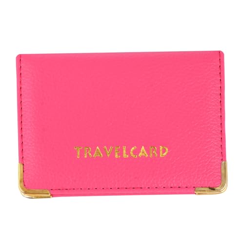 VILLCASE Pu Leder Bankkarten Schutzhülle mit Multi Design Dünn Leichter Kartenhalter für Ec Kreditkarten RFID sicherheitshülle für Damen und Nutzer für Reisen und Alltag von VILLCASE