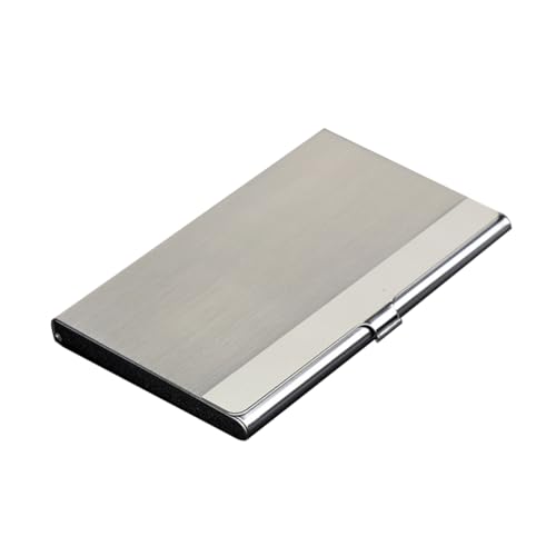 VILLCASE Visitenkartenhalter mit Großer Kapazität Metalletui Kartenbehälter für Reisezubehör Arbeit von VILLCASE