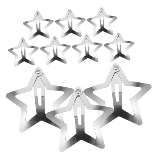VILLFUL 10 Stück Teiliges Metall Haarspangen Sternform Kleine Haarklammern für Mädchen Stabile und Sichere Clips für Alltag und Party VILLFUL 10 Stück Teiliges Metall Haarspangen Sternform Kleine Haarklammern für Mädchen Stabile und Sichere Clips für Alltag und Party von VILLFUL