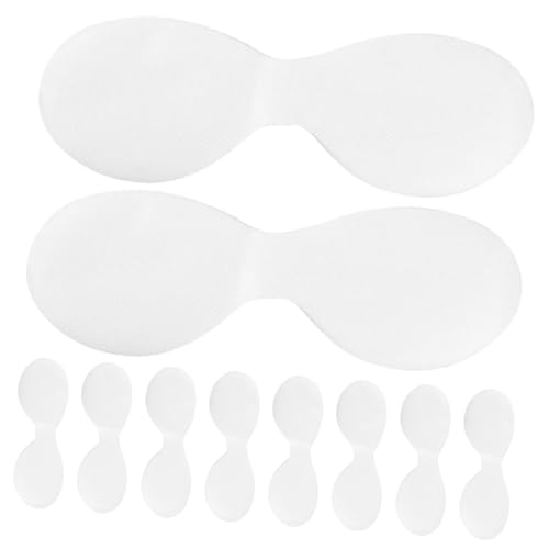 VILLFUL 100 Blatt Einweg Augenmaske Papier nicht Gewebte DIY Augenpflege Pads für Spa Anwendungen Hautfreundliche Feuchtigkeitsmasken zur Hautpflege von VILLFUL