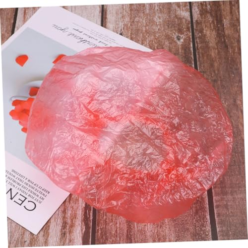 VILLFUL 100 Stück Einweg Duschhauben für Damen Roter Haarschutz Wasserfeste Badekappe Praktisch und Bequem für Dusche Kosmetik Beauty Salon und Zuhause Geeignet VILLFUL 100 Stück Einweg Duschhauben für Damen Roter Haarschutz Wasserfeste Badekappe Praktisch und Bequem für Dusche Kosmetik Beauty Salon und Zuhause Geeignet von VILLFUL