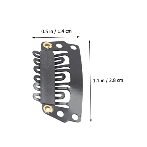 VILLFUL 100 Stück Haarverlängerungs Clips aus Mittlerem Kohlenstoffstahl Stabile Snap Clips für Perücken und Haarteile Vielseitig für Damen Schonend zum Haar für DIY Haarverlängerungen VILLFUL 100 Stück Haarverlängerungs Clips aus Mittlerem Kohlenstoffstahl Stabile Snap Clips für Perücken und Haarteile Vielseitig für Damen Schonend zum Haar für DIY Haarverlängerungen von VILLFUL
