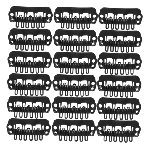 VILLFUL 100 Stück U förmige Haarklammern für Haarverlängerungen Leichte Wassertröpfchen Babyhaarklammern Starker Griff Langlebige Perückenclips Geeignet für Frauen und Verschiedene von VILLFUL