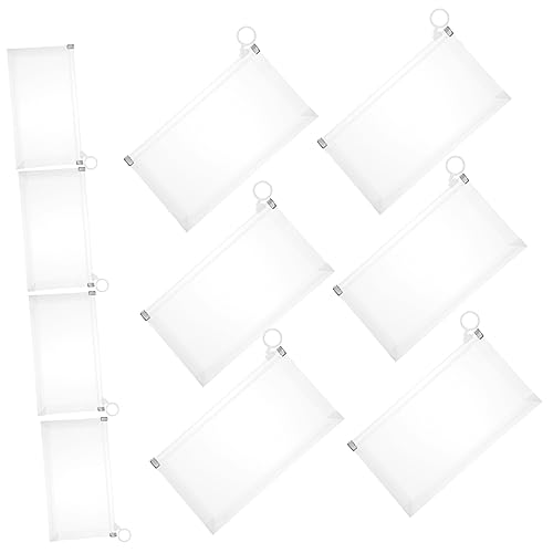 VILLFUL 10stücke Bleistiftbeutel Mit Reißverschluss Tragbar Und Praktisch Für Stifte Bleistifte Und Andere Schreibwaren Geeignet Für Schule Reisen Und Täglichen Gebrauch von VILLFUL