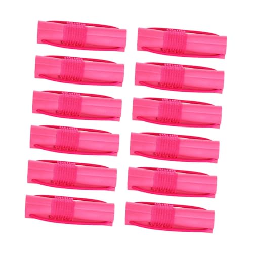 VILLFUL 12 Stück Teiliges Haarwickler Weichem Selbsthaftend Leichte Locken ohne Hitze für Wellen Retro styling und Luftige Stirnfransen Vielseitiges DIY Haarstyling für Damen und Mädchen von VILLFUL
