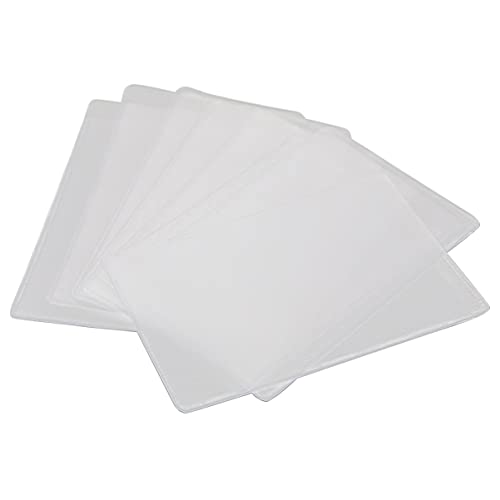 VILLFUL 12 Stück Transparente Buskartenhülle Mattierte Ausweishülle Für Id Karten Kartenetui Für Mitglieds Und Bankkarten Geeignet Für Bus Und Kreditkarten Einfach Zu Verwenden von VILLFUL