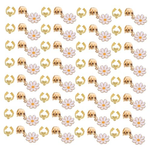 VILLFUL 135 Stück Teiliges Haar-accessoires Blumen-design aus Langlebiger Legierung Leichte Flecht-ringe für Frauen Modische Dreadlock-schmuckstücke für Partys und Alltag VILLFUL 135 Stück Teiliges Haar-accessoires Blumen-design aus Langlebiger Legierung Leichte Flecht-ringe für Frauen Modische Dreadlock-schmuckstücke für Partys und Alltag von VILLFUL