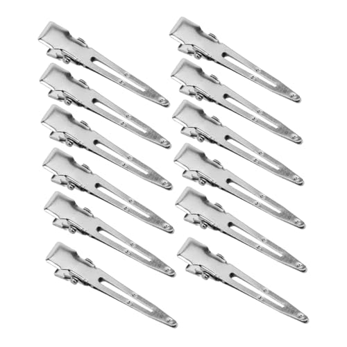 VILLFUL 140 Stück Schleifenente Stahl Ers DIY Ting Extensions In Rechnung Gestellt Rostfrei Dünner Abschnitt Rechnung Färbung Salon Pin Frauen Metall Silber Einzelne von VILLFUL