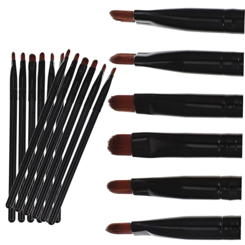 VILLFUL 18 Stück Teiliges Make Up Pinsel Set mit Flachem Eyeliner Pinsel Augenbrauen für Präzises Augen Make Up und Concealer Vielseitig Einsetzbar für Lidschatten Foundation und von VILLFUL