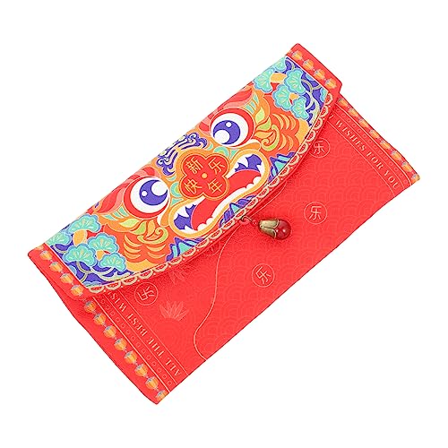 VILLFUL 1stück Chinesischer Stil Rote Umschläge Für Jahr Tigers Geldtasche Glücksumschläge Für Chinesische Neujahr Und von VILLFUL