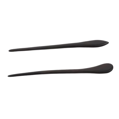 VILLFUL 2 STÜCK Handgefertigte Holz Haarstäbchen mit Schritt Schüttel Quasten Chinesischer Antiker Stil Langlebig Natürliche Maserung Haarschmuck für Frauen Traditioneller Haarknoten für von VILLFUL