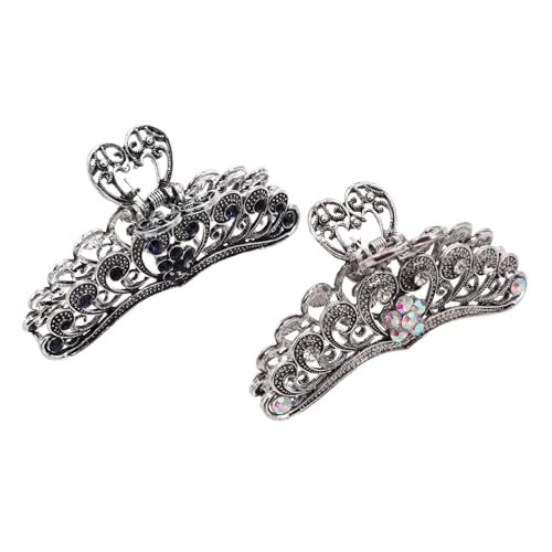 VILLFUL 2 Stück Hawaii Haarklammern Große Haarklammer Mit Kristallen Western Haarklammern Für Frauen Haar Accessoires Funkelnde Haarklammer Haar Strasssteine ​​Für Frauen Große von VILLFUL