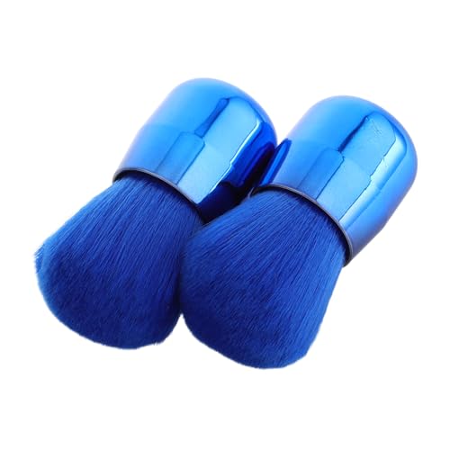 VILLFUL 2 Stück Make up Pinsel Pilzform Weich Kompakt für Schnelles Auftragen Losem Puder Reise Alltagspinsel Multifunktional für Frauen von VILLFUL