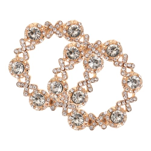 VILLFUL 2 Stück Strassschuhclips Für Frauen Strass-hochzeits-schuhclips Clips Für Schuhanhänger Schnallen Für Brautschuhe Dekorative Schuhclips Brautschuh- Golden Legierung VILLFUL 2 Stück Strassschuhclips Für Frauen Strass-hochzeits-schuhclips Clips Für Schuhanhänger Schnallen Für Brautschuhe Dekorative Schuhclips Brautschuh- Golden Legierung von VILLFUL
