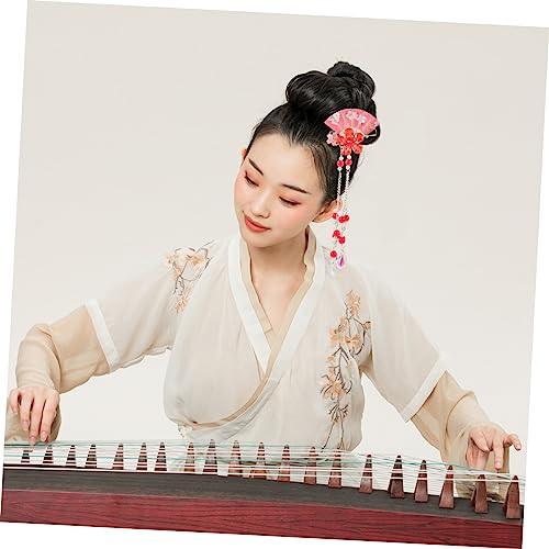 VILLFUL 2 Stück Teiliges Haarspangen mit Blumen und Fächerdesign Leichte Haarklammern für Damen und Mädchen Rutschfest Langlebig Geeignet für Hochzeiten Party und Alltagsstyling von VILLFUL